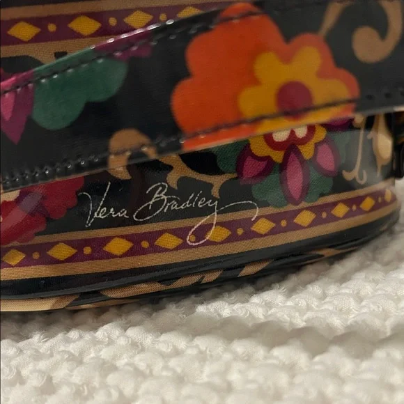 Vera Bradley Floral Patterned Women's Makeup Bag - Picture 5 of 5